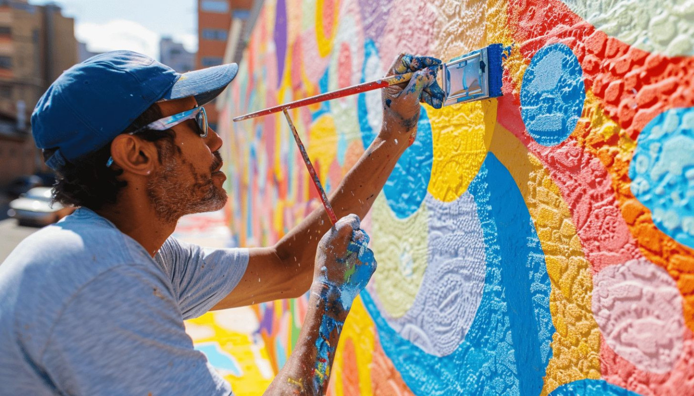 Transformação social por meio de projetos de arte comunitária em bairros periféricos